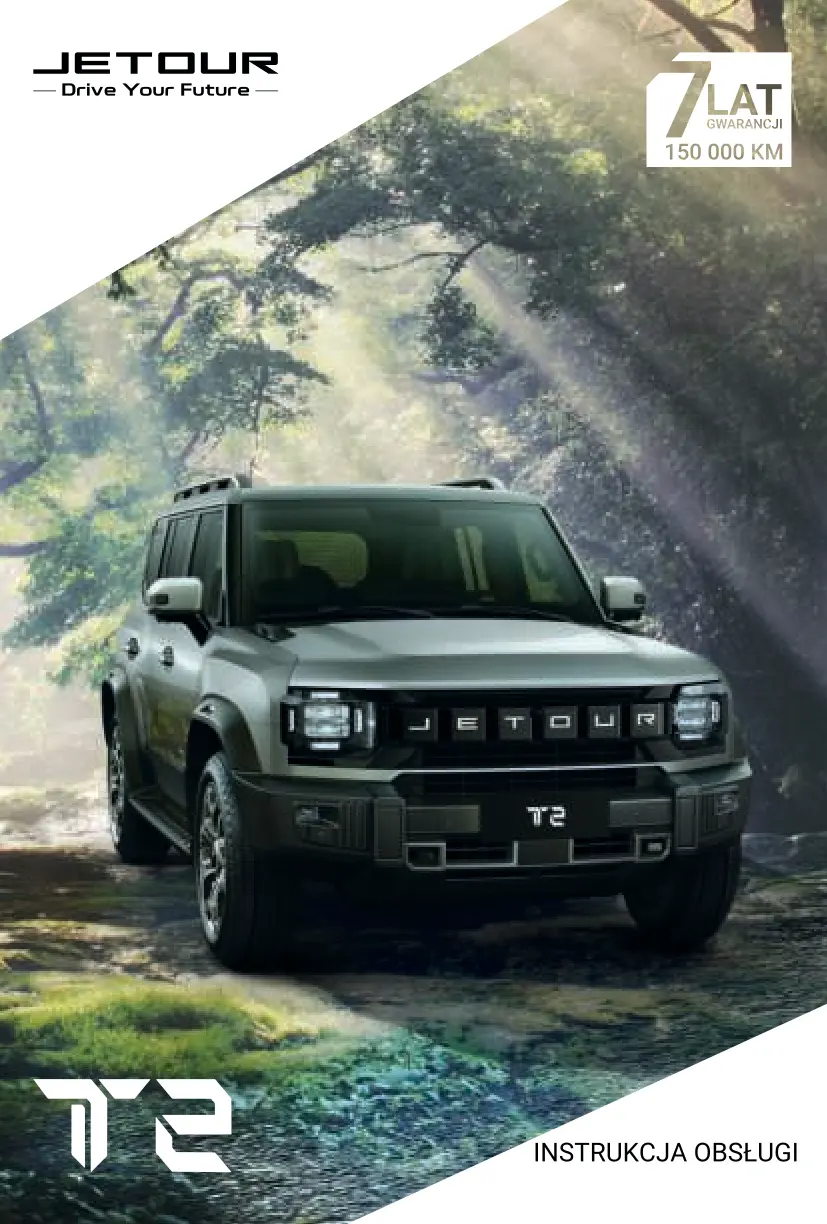 Instrukcja obsługi Jetour T2