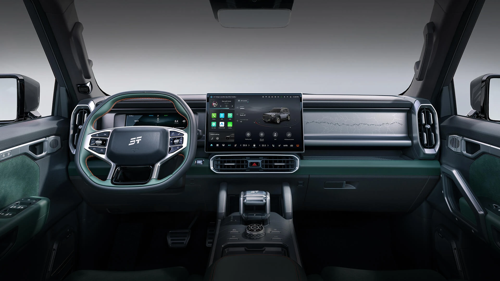 Nowoczesny układ przedniej części nadwozia