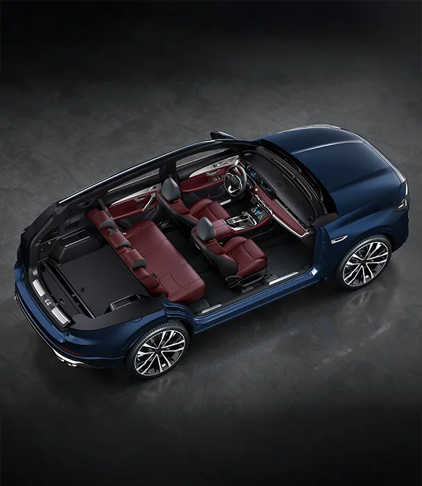 Cztery Wydechy po Obu Stronach Pojazdu